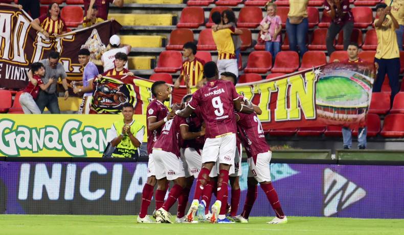 Tolima volvió al triunfo ante Águilas Doradas en la Liga