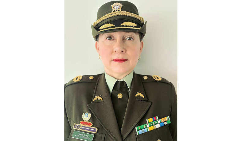 Policía Tolima presento la nueva comandante del Distrito 5 de Policía Chaparral