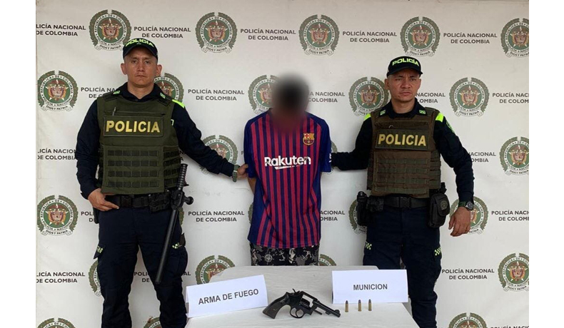 Capturado en Chaparral un hombre por porte ilegal de armas