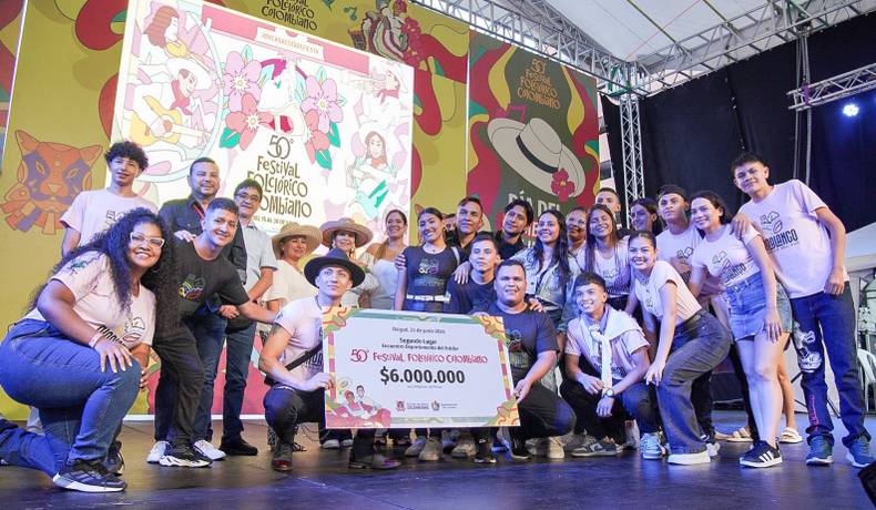 Líbano, Rioblanco y Colonia Tolimense, ganadores del Encuentro Departamental del Folclor 2024