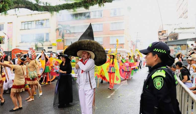 Acciones adelantadas durante el desarrollo del Festival Folclórico