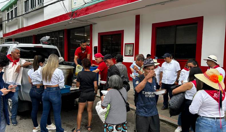 Población vulnerable también hizo parte de la celebración de la alborada sanjuanera