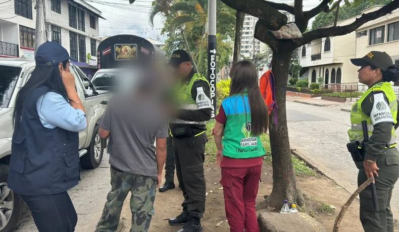 Cuatro menores en riesgo de explotación infantil fueron rescatados